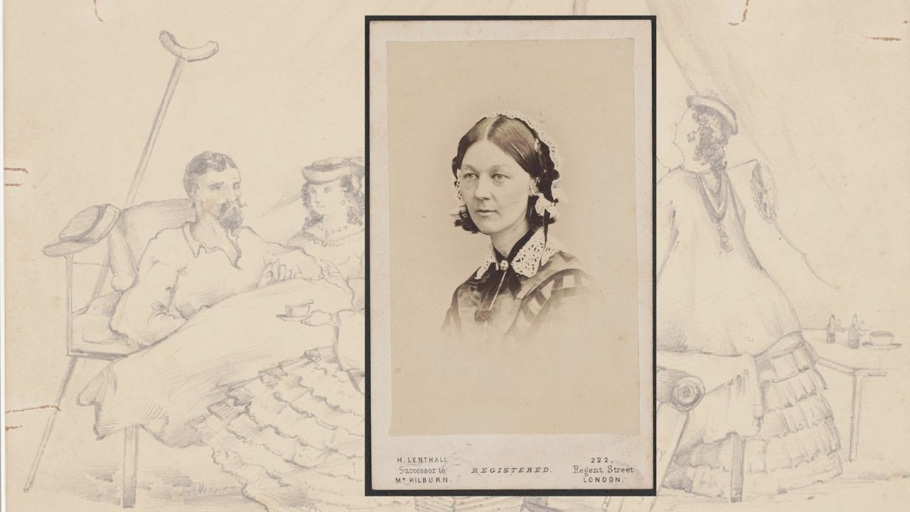 Florence Nightingale, the founder of modern nursing who served as an inspiration for American nurses in the Civil War.