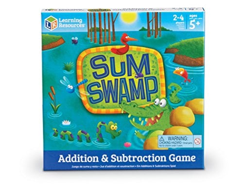 Sum Swamp - One of the best Math Board Games for adding and subtracting