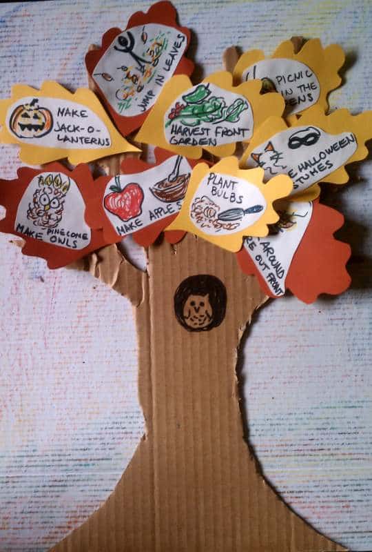 DIY Fun Fall Activities Tree